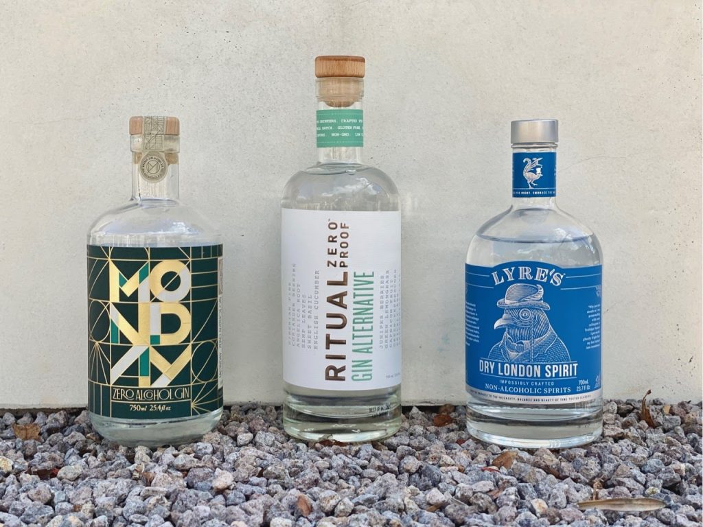 best non alcoholic gin bottles