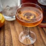 boulevardier cocktail with non alcoholic spirits