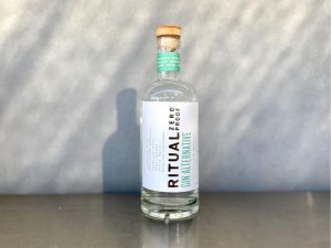 ritual zero proof gin bottle