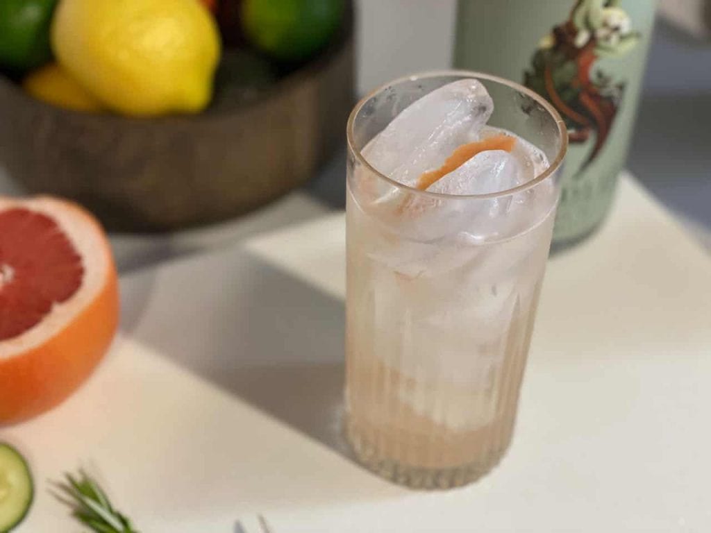 testing Seedlip Spice in brand cocktails